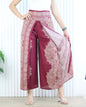 Pantalon pancake thaïlandais en viscose avec taille smockée